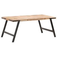 Eettafel 180x90x76 cm massief mangohout - thumbnail