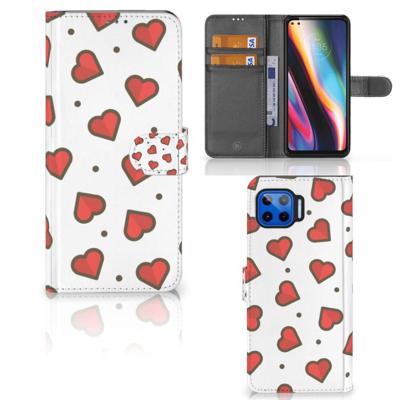 Motorola Moto G 5G Plus | Telefoon Hoesje | Hearts