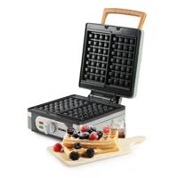 DOMO WAFFELMAKER Wafelijzer Saliegroen - thumbnail