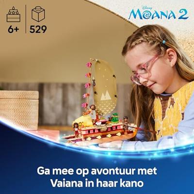 LEGO Disney Princess Vaiana's avonturenkano 43270 - thumbnail