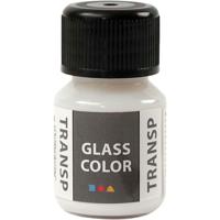 Creativ Company Glass color transparante verf - wit, 30ml - thumbnail