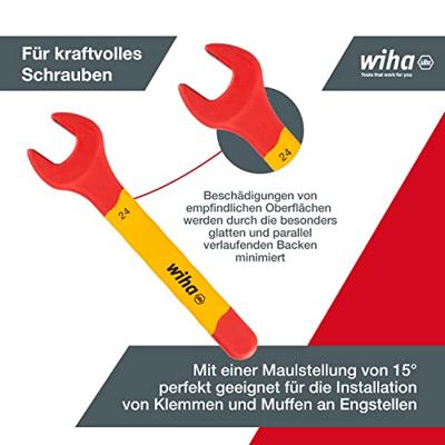 Wiha 43022 | Steeksleutelset | Geïsoleerd | 6-32 mm - 43022 - thumbnail