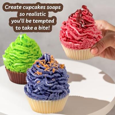 Oku Science 4 you cupcake zeep maken Oku Science 4 you cupcake zeep maken