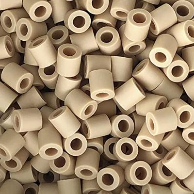 NABBI Biobeads van , afm 5x5 mm, gatgrootte 2.5 mm, medium, crème, 1000 stuk/ 1 doos NABBI Biobeads van , afm 5x5 mm, gatgrootte 2.5 mm, medium, crème, 1000 stuk/ 1 doos