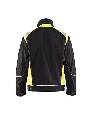 Blåkläder Jack. Ongevoerd Visible 40951370 | Zwart/High-Vis Geel | Maat 4XL - 7330509534663