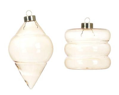 Ornament glas d8 cm a4 kerst Decoris - Decoris