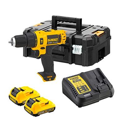DeWalt DCD716D2 | 10,8V | Schroef- en Klopboormachine | 2 x 2.0 Ah accu + lader | In koffer DCD716D2