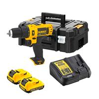DeWalt DCD716D2 | 10,8V | Schroef- en Klopboormachine | 2 x 2.0 Ah accu + lader | In koffer DCD716D2 - thumbnail