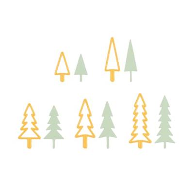 Nellie's Choice • shape dies kerstboom smal 5st.