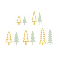 Nellie's Choice • shape dies kerstboom smal 5st. - thumbnail