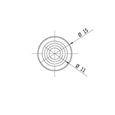 Picotronic Lasermodule Lijn Groen 5 mW LD532-5-3(15x70)