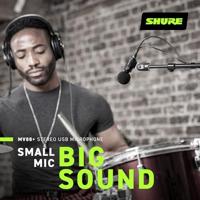 Shure MV88+Stereo-USB usb microfoon - thumbnail