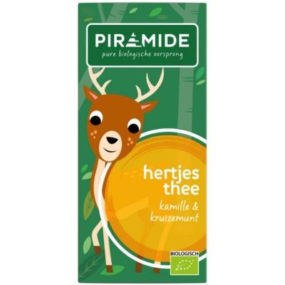 Piramide Hertjes thee eko bio 20 Zakjes