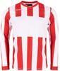 Stanno 411005K Aspire Long Sleeve Shirt Kids - Red-White - 152 - thumbnail