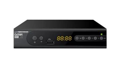 Esperanza EV106R TV set-top box Kabel Zwart