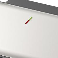 EMERIO WM-123356 Dubbel wafelijzer Anti-aanbaklaag, BPA-vrij, Traploze temperatuurregeling RVS, Zwart - thumbnail