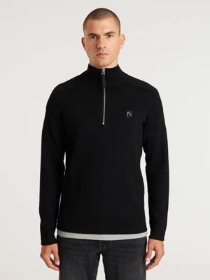 Chasin Oscar Half Zip Trui E90 - Black