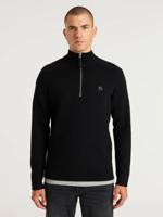 Chasin Oscar Half Zip Trui E90 - Black - thumbnail