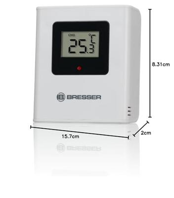 BRESSER Meteo Temp weerstation (grijs)