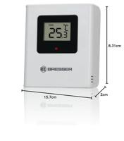 BRESSER Meteo Temp weerstation (grijs) - thumbnail