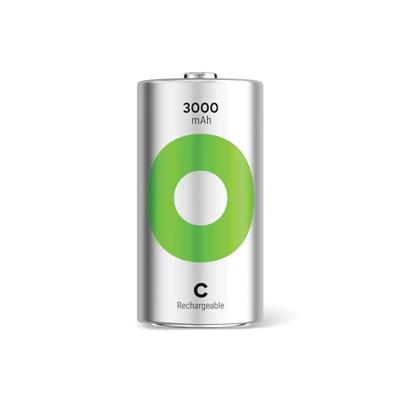Oplaadbare C batterij (baby) GP ReCyko NiMH 1.2 V 3000 mAh 2 stuk(s)