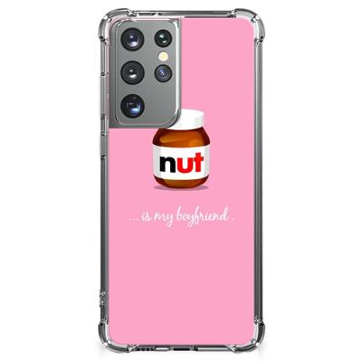 Samsung Galaxy S21 Ultra Beschermhoes Nut Boyfriend Samsung Galaxy S21 Ultra Beschermhoes Nut Boyfriend