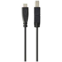 Renkforce USB-kabel USB 3.2 Gen1 USB-C stekker, USB-B stekker 1.80 m Zwart Afscherming totaal RF-5720408 - thumbnail