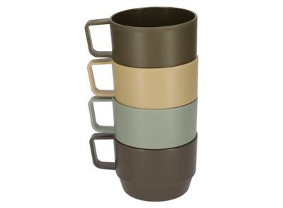 4 Nörlander Outdoor Bekers - Camping servies - Multikleur 4 Nörlander Outdoor Bekers - Camping servies - Multikleur