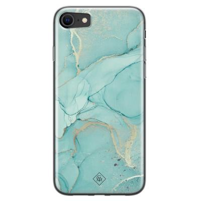 iPhone SE 2020 siliconen hoesje - Touch of mint iPhone SE 2020 siliconen hoesje - Touch of mint