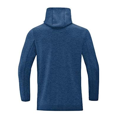 JAKO 6829 Jas Met Kap Premium Basics - Marine Gemeleerd - 3XL