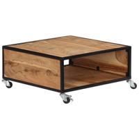 VidaXL Salontafel 70x70x32 cm massief acaciahout - thumbnail