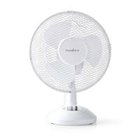 Nedis FNTB10CWT23 Tafelventilator 23 cm Wit - thumbnail