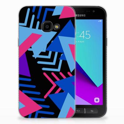 Samsung Galaxy Xcover 4 | Xcover 4s | TPU Hoesje | Funky Triangle