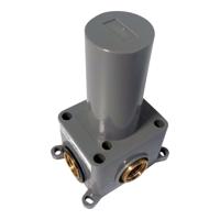 Brushed PVD Stainless Steel Carving Loose In-Built Stop Valve - thumbnail