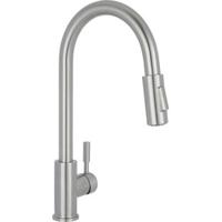 Saqu Berro keukenkraan met uittrekbare handdouche RVS - thumbnail