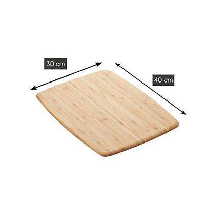 POINT-VIRGULE - Houten plank - Snijplank 40x30cm Bamboe POINT-VIRGULE - Houten plank - Snijplank 40x30cm Bamboe