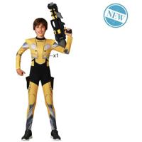 Kostuums voor Kinderen Robot Geel - Maat: 7-9 Jaar - Maat: 7-9 Jaar - thumbnail