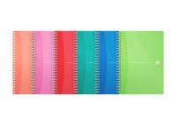 Spiraalblok Oxford Urban Mix A4 lijn 90vel assorti | 5 stuks - thumbnail