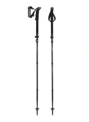 Trekkingstokken LEKI SHERPA FX, 120-140 cm, zwart