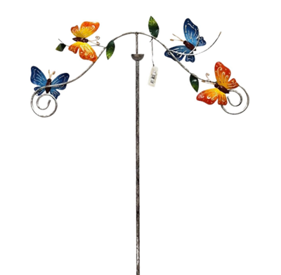 Tuinsteker Vlinder op een stok á 130cm Tuinsteker Vlinder op een stok á 130cm