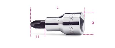 Beta Schroevendraaierdoppen voor Phillips® kruiskopschroeven 920PH 2 - 009200472