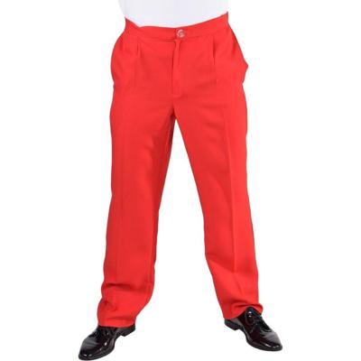 Broek recht rood