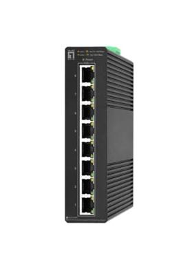 LevelOne IGS-2108P netwerk-switch Managed L2 Gigabit Ethernet (10/100/1000) Power over Ethernet (PoE) Zwart