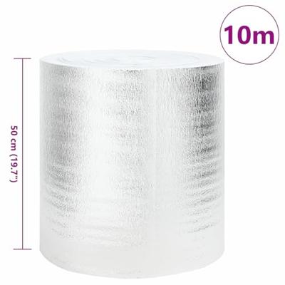 Radiatorfolie Zilver 10 x 0,5 m Polyetheen