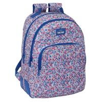 Schoolrugzak Nait Nait Flores coimbra azul Blauw 32 x 42 x 15 cm - thumbnail