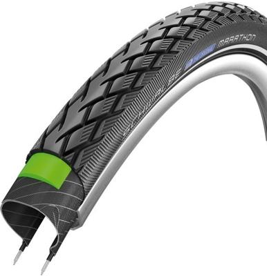 Schwalbe Buitenband marathon greenguard 28 x 1.75 (47-622) reflectie