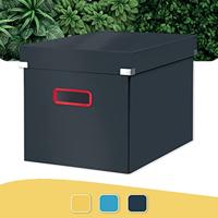 Leitz Cosy Click & Store kubus grote opbergdoos, grijs - thumbnail