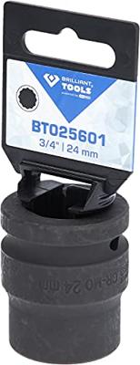Brilliant Tools BT025601 BT025601 Kracht-dopsleutelinzet 24 mm