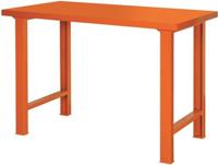Bahco werkbank | heavy-duty | met stalen werkblad | 4 poten | zwart | 1500 mm x 750 mm x 1030 mm - 1495wb15tsbk - thumbnail