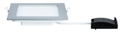 Paulmann LED-inbouwlamp voor badkamer LED LED vast ingebouwd 12 W IP44 Chroom (mat) Paulmann LED-inbouwlamp voor badkamer LED LED vast ingebouwd 12 W IP44 Chroom (mat)